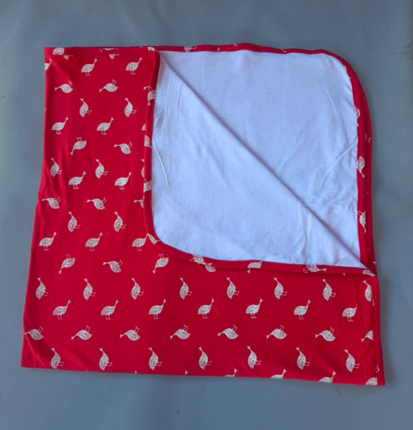 Baby Blanket Guinea Fowl Design