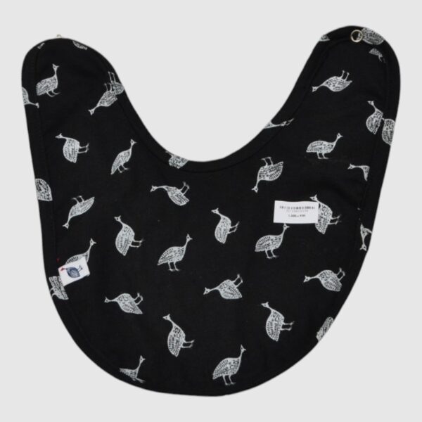 Alternative view of Baby Bibs Guinea Fowl Design
