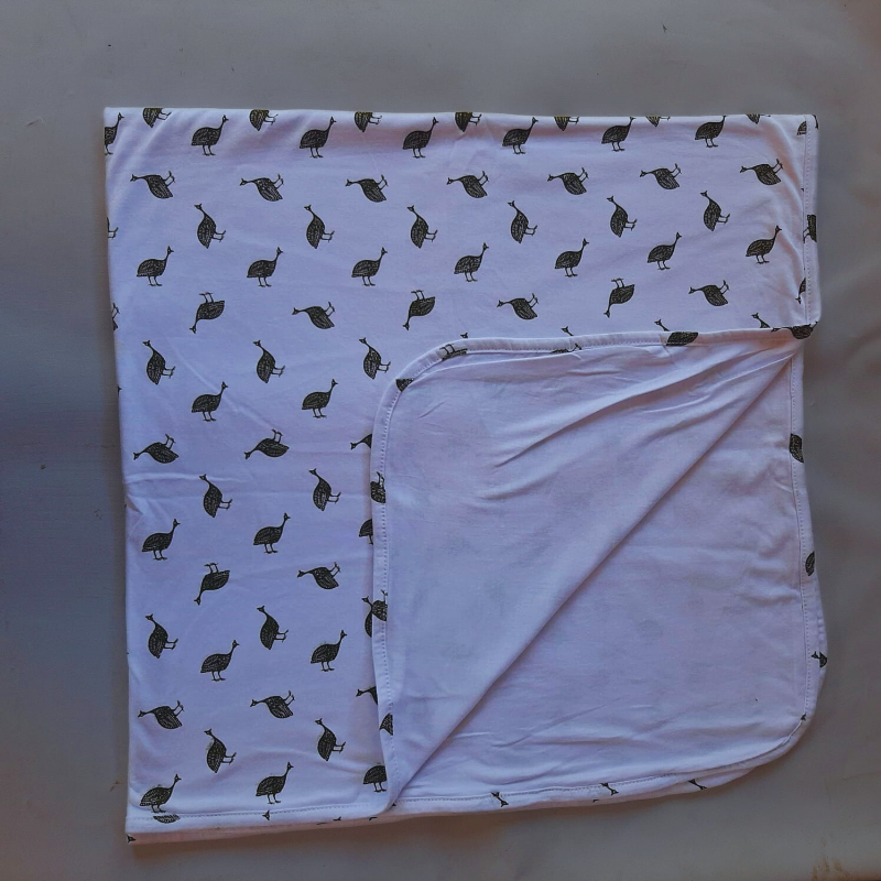 Baby Blanket Guinea Fowl Design - Image 2