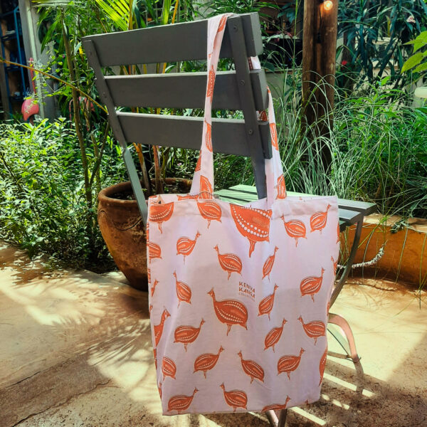 Tote Bag (Guinea Fowl Design)