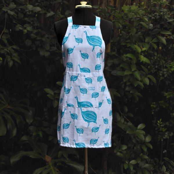 Alternative view of Guinea Fowl Apron