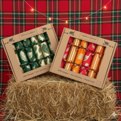 Gold Christmas Crackers (Set of 6)