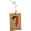 Christmas Candy Cane Gift Tag