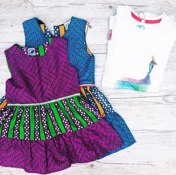 Alternative view of Kanga Ruffle Dress